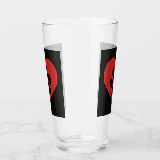 Pauw Print Cat Dog Glas (Rechts)