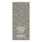 Pauw Print Dog Care Rack-Kaart Reclamekaart (Achterkant)