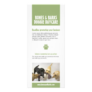Pauw Print Dog Care-rackkaart Reclamekaart
