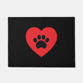 Pauw Print Heart Dep Deurmat (Voorkant)