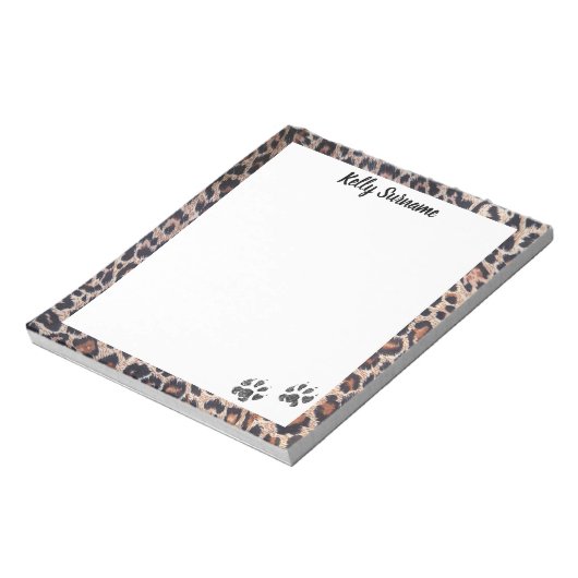 Pauw Print! Kat Theme persoonlijke notitiepad Notitieblok (Linkerzijde)