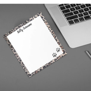 Pauw Print! Kat Theme persoonlijke notitiepad Notitieblok