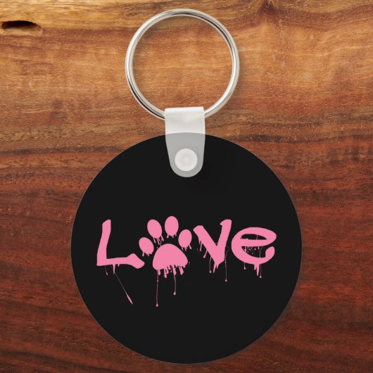 Pauw Print Magnet-Sleutelhanger Sleutelhanger (Achterkant)