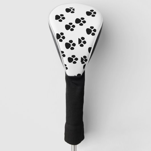 Pauw Print Pattern Golf Hoesje Golfheadcover (Voorkant)