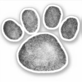 Pauw Print Sticker (Voorkant)