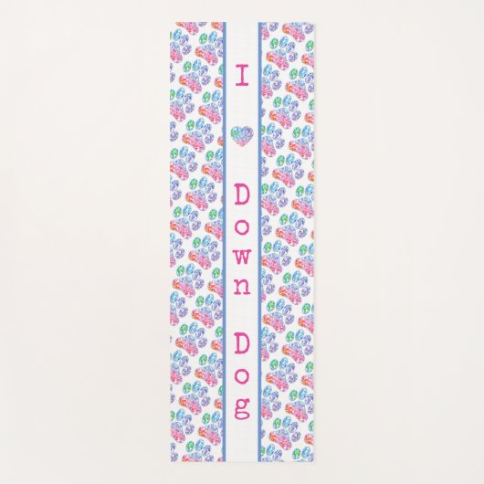 Pauw Print Yoga Mat (Voorkant)