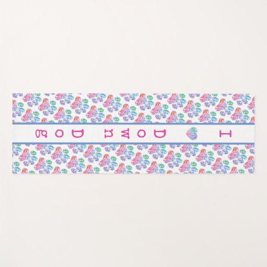 Pauw Print Yoga Mat (Voorkant (horizontaal))