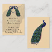  Pauw Receptie Insert Kaarten (Voorkant / Achterkant)