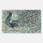 Pauw Rechthoekige Sticker (Voorkant)