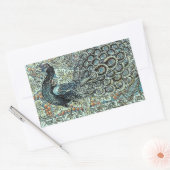 Pauw Rechthoekige Sticker (Envelop)