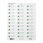 Pauw Retouradreslabels Etiket (Full Sheet)