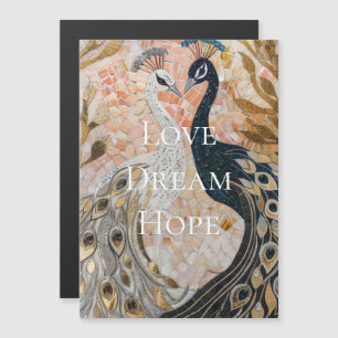 pauw roze gouden kerst