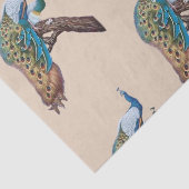 Pauw Serie Design 9 Bruin Tissuepapier (Detail)