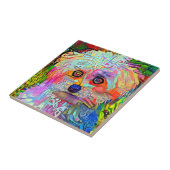 Pauw-sitive Vibes Tegeltje (Zijkant)