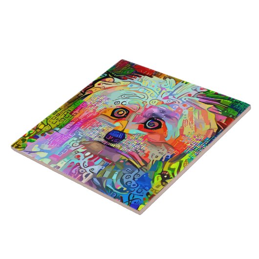 Pauw-sitive Vibes Tegeltje (Zijkant)