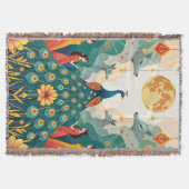 Pauw symbool deken - Midden-Oosten Yazidi (Voorkant)