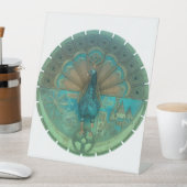 pauw symbool reclamebord met voetstuk (Insitu)