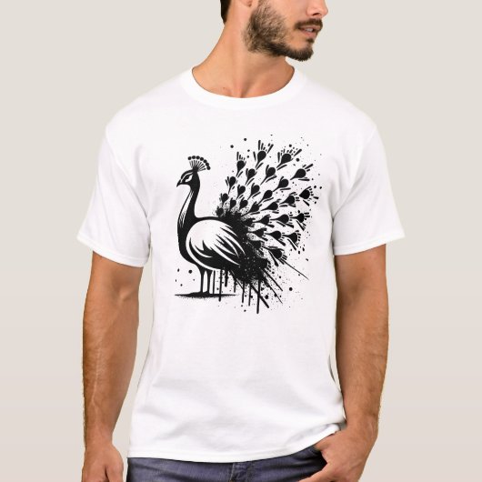 Pauw T-shirt (Voorkant)