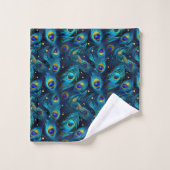 Pauw trots bad handdoek (Wasdoekje)