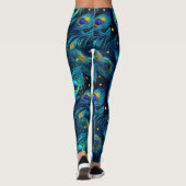 Pauw trots leggings (Achterkant)