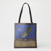 Pauw uit de Qing-dynastie Tote Bag (Voorkant)