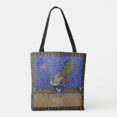Pauw uit de Qing-dynastie Tote Bag (Achterkant)