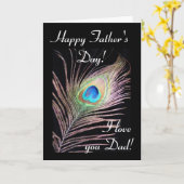 Pauw: Vaderdag Kaart (Gele Bloem)