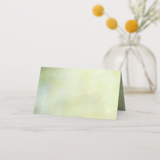  pauw veer bruiloft gevouwen plaatskaartje (Achterkant)