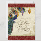 Pauw & Veer formeel kerstfeest uitnodiging (Voorkant)