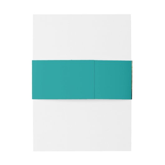 Pauw veer glanzend goud blauwgroen smaragdgroene v uitnodigingen wikkel (Achterkant Voorbeeld)