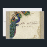 Pauw & Veren Formeel Save the Date Taupe Tan<br><div class="desc">PAPIERKEUZE: Dit wordt getoond op "basic paper", een andere goede keuze zou "metallic ice" zijn, wat een schone witte, parelmoerachtige glanzende oppervlakte heeft. Het zou ook mooi zijn op "Champagne Metallic" linnen, vilt of een van de andere keuzes. KLEURENPALET: taupe, aqua blauw, tan, crème koningsblauw, groen en roest. ONTWERP: Deze...</div>