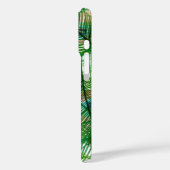 pauw-veren patroon Case-Mate iPhone case (Achterkant / Links)