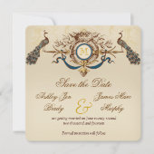 Pauw Vintage Bewaar de Datum Kaarten (Voorkant)