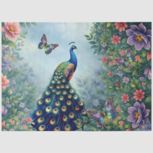 Pauw Vintage Geïnspireerde Tropische Bloemen Tissuepapier
