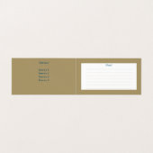 pauw - Visitekaartje (Binnenkant ongevouwen)