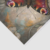 pauw-vlinderontkoppeling tissuepapier (Detail)