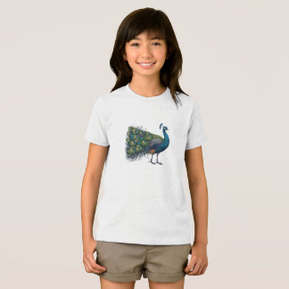Pauw vogel Bella+Canvas Jeugd Tri-blend T-Shirt