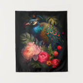 pauw wandtapijt wandkleed (Voorkant)