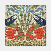 Pauw, William Morris Magneet (Voorkant)