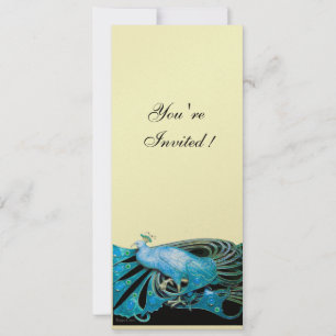 PAUW zwart, blauw, goud metaalachtig papier Kaart