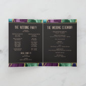 Pauwagittern Waterverf Agaat Huwelijk Programma (Binnen)