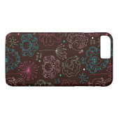 pauwbloem india wallpaper Case-Mate iPhone case (Achterkant (Horizontaal))