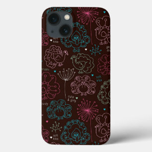 pauwbloem india wallpaper Case-Mate iPhone case