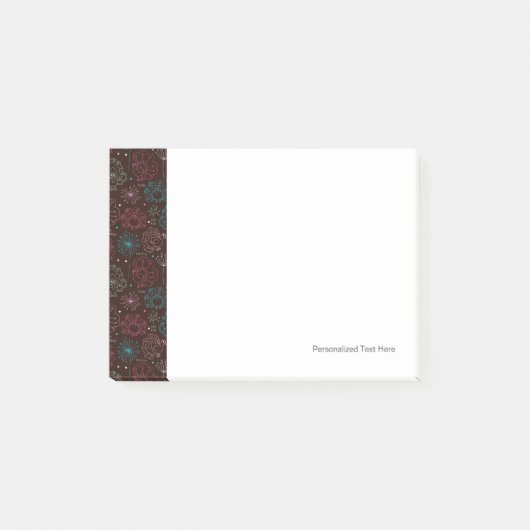 pauwbloem india wallpaper  post-it® notes (Voorkant)