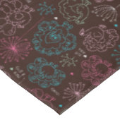 pauwbloem india wallpaper  tafelkleed (Gekanteld)