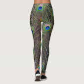 Pauwbroekspijpen Leggings (Achterkant)