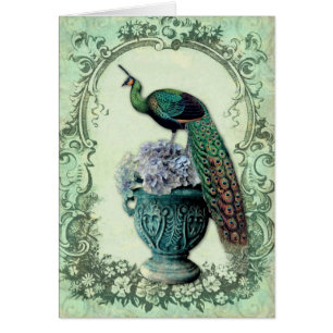 pauwen hortensia urn