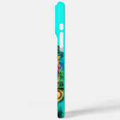PAUWEN IN LIEFDE MONOGRAM Case-Mate iPhone CASE (Achterkant / Links)
