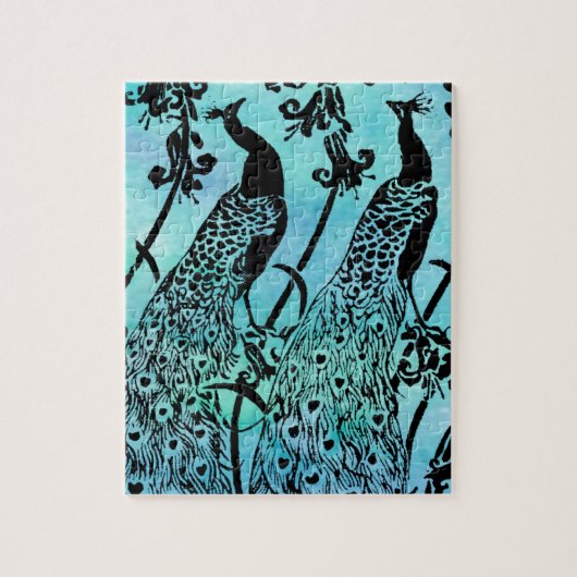 Pauwen Legpuzzel (Verticaal)