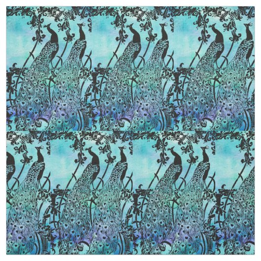 Pauwen Stof (Swatch)